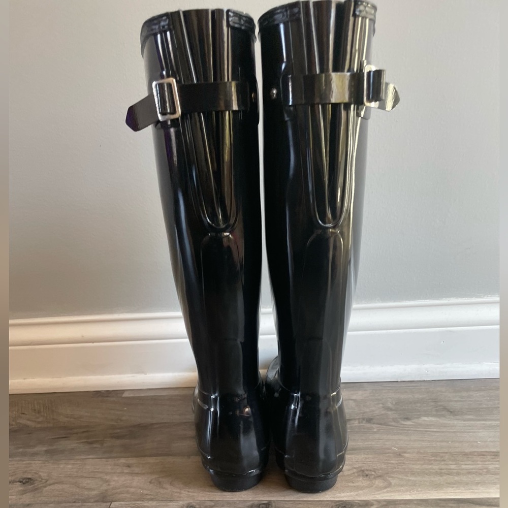 Women’s Hunter Original Tall Gloss Rain Boots - Picture 5 of 6